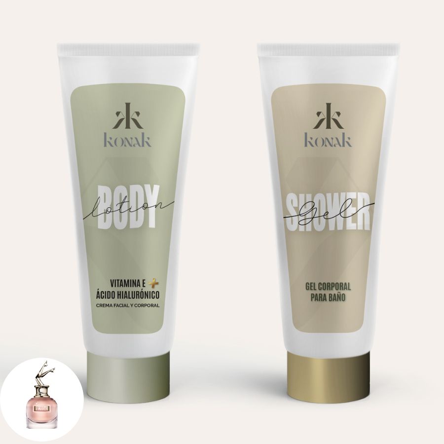 Shower Gel & Body Lotion - Inspirado en Scandal Jean Paul Gaultier