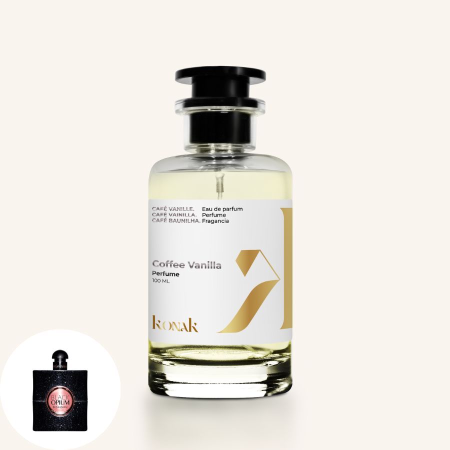 Coffee Vanilla Inspirado Black Opium Yves Saint Laurent