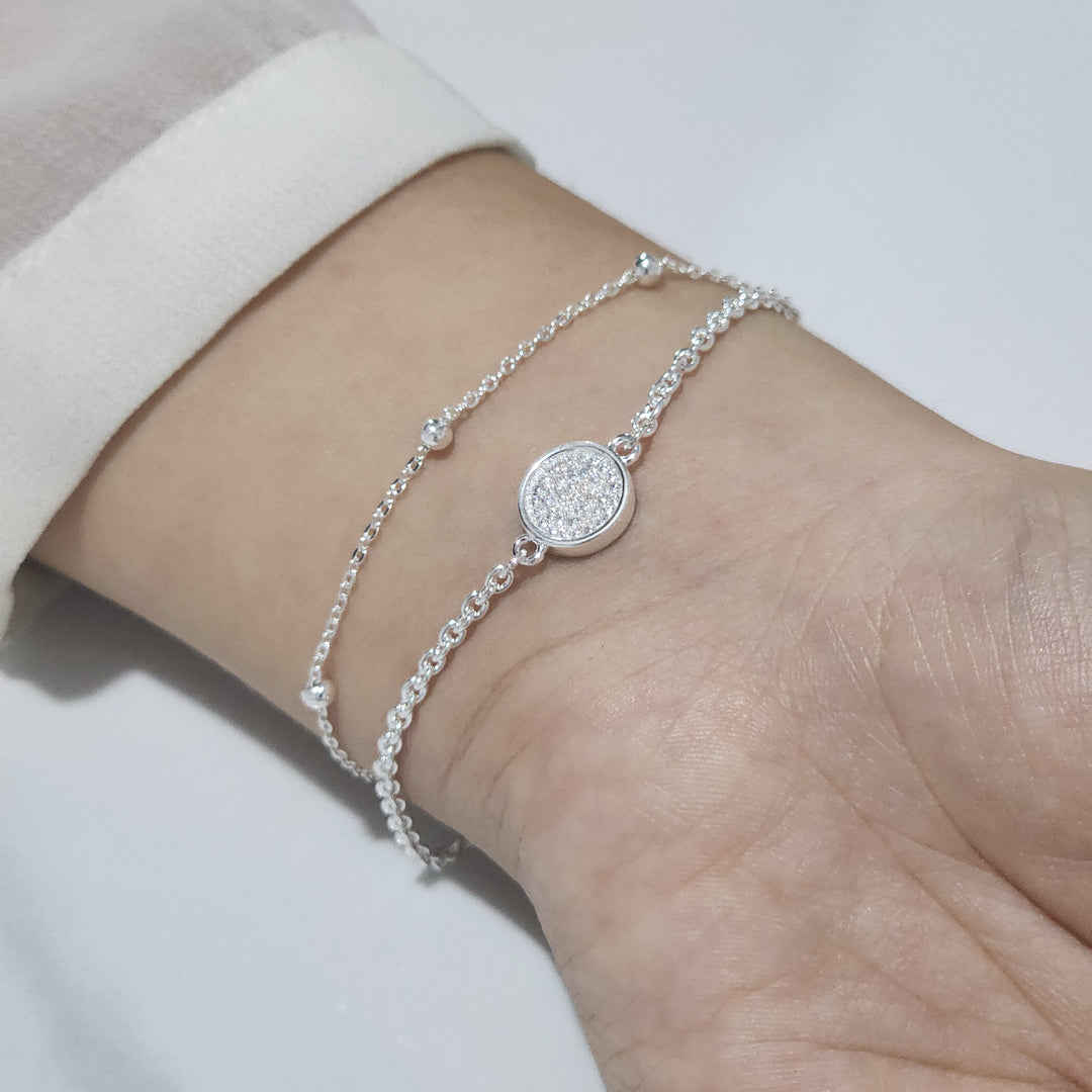 Pulsera Plata - Bright