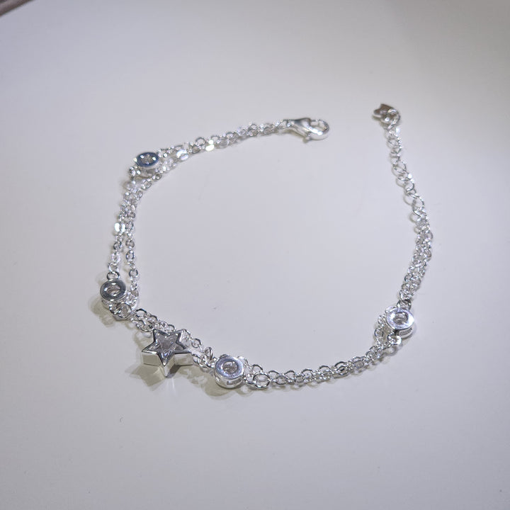 Pulsera Plata - Estrella