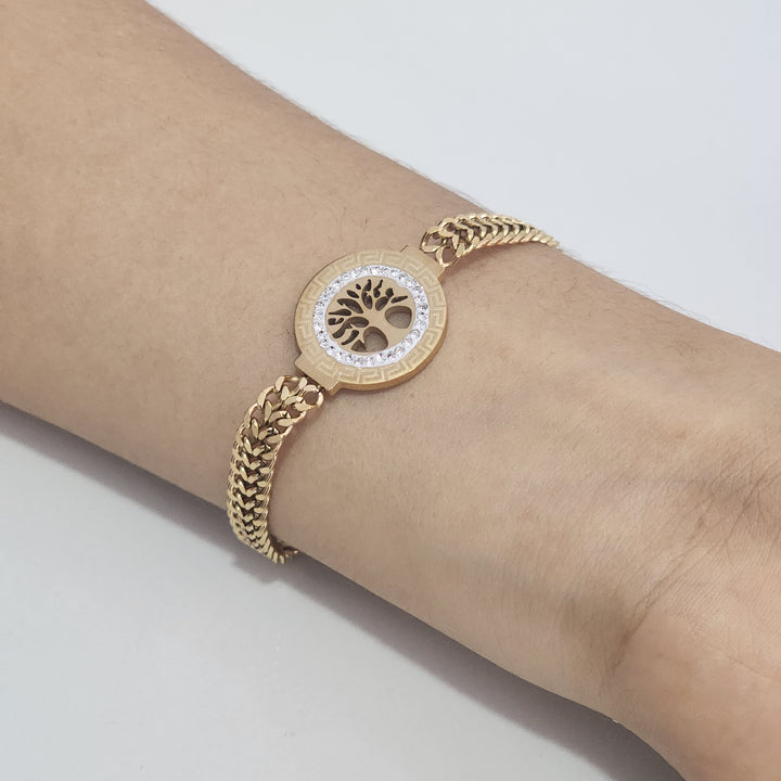 Pulsera Acero - Arbol de la vida