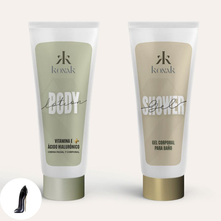 Shower Gel & Body Lotion - Inspirado en Good Girl Suprême Carolina Herrera